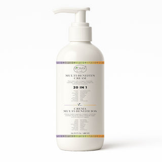 Crema 20 En 1 Para Uso Personal Y Profesional Spa, Hioloapergénica, Vegana 100% Natural Con Células Madres Vegetales, Aclarante, Antiarrugas, Anti Estrías Apta Para Aparatología Estética Cosmetología