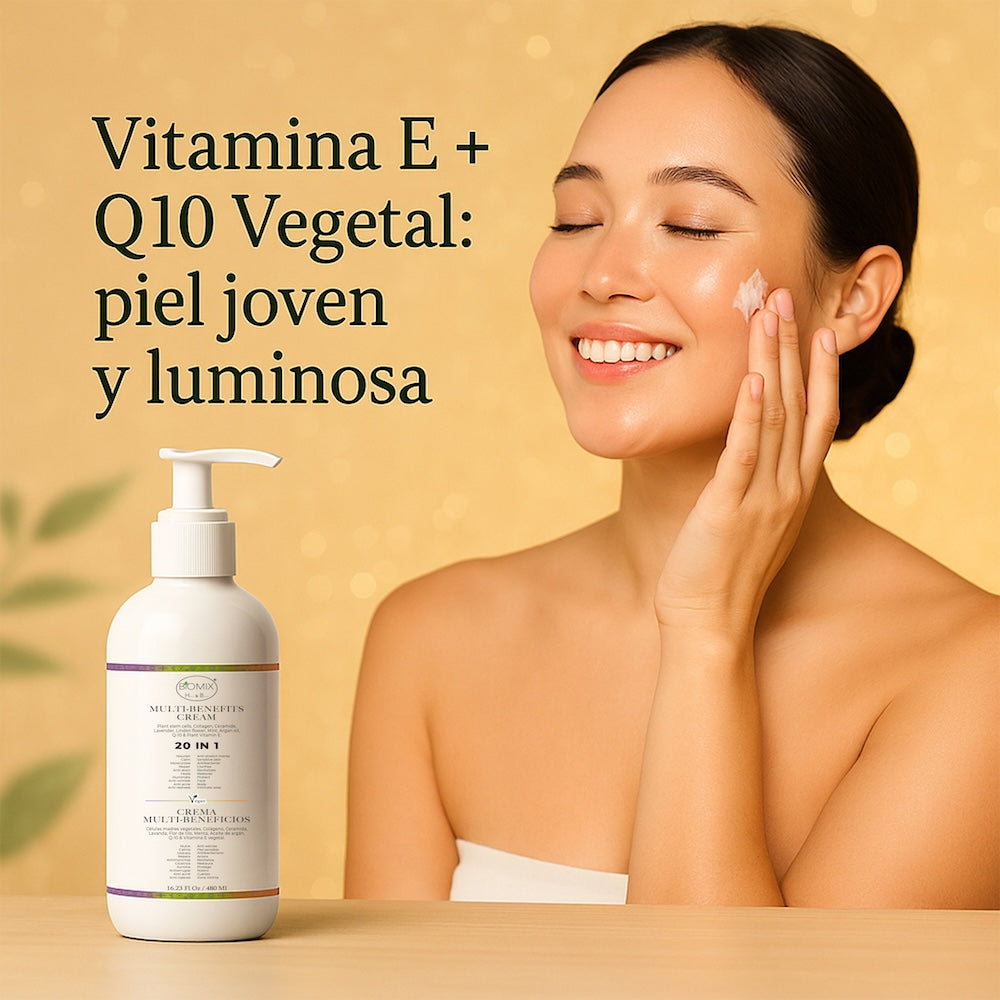 Crema 20 En 1 Para Uso Personal Y Profesional Spa, Hioloapergénica, Vegana 100% Natural Con Células Madres Vegetales, Aclarante, Antiarrugas, Anti Estrías Apta Para Aparatología Estética Cosmetología