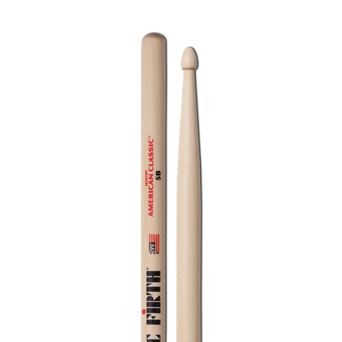 Baqueta Vic Firth Tear Drop American Classic Con Punta De Madera, 5b