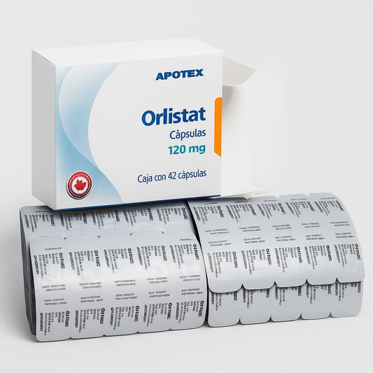 Orlistat 120 Mg Caja Con 42 Cápsulas