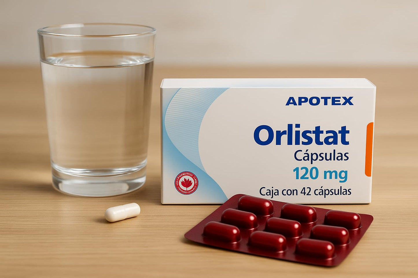 Orlistat 120 Mg Caja Con 42 Cápsulas