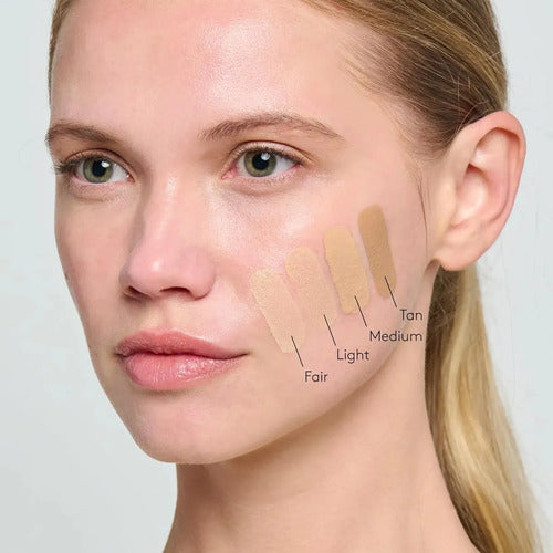 Colorescience | Flex Fair Sunforgettable® Total Protection Face Shield | Protector Solar Facial Mineral Con Color | SPF 50 | Skin Care | Niaminacida | Bloqueador Mineral | 55 ml | Color Fair