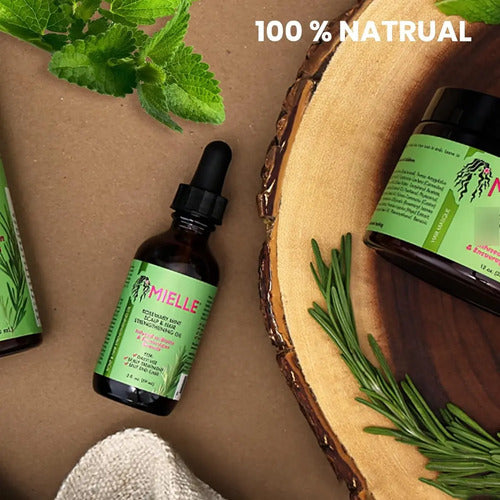 Aceite Capilar Fortalecedor Romero Cabello 59ml Mielle