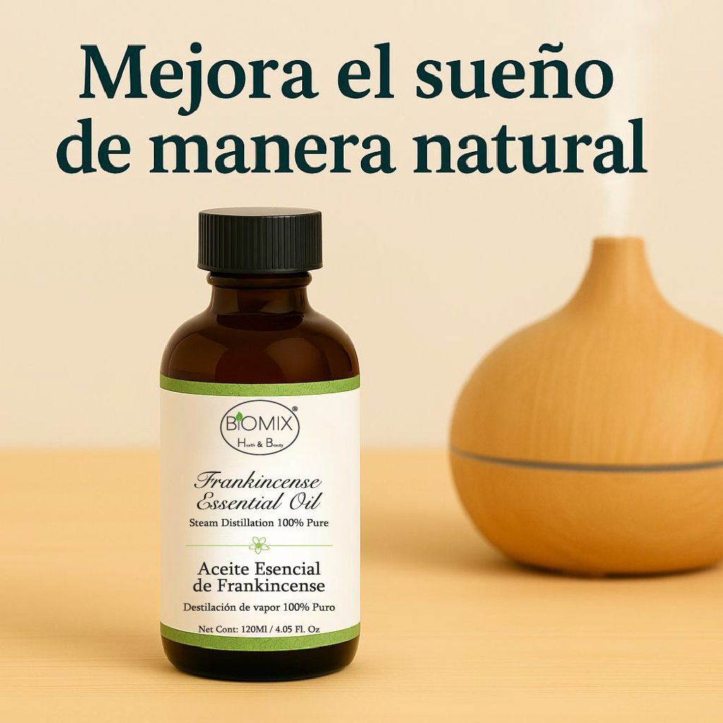 Aceite Esencial 100% Puro de Frankincense 120 ml Grado terapéutico (Boswellia carterii)