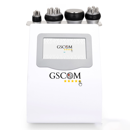 Equipo Multifuncional de Radiofrecuencia Inteligente 6 en 1 con cavitación avanzada 2.0 - 40K, ventosas, vacumterapia