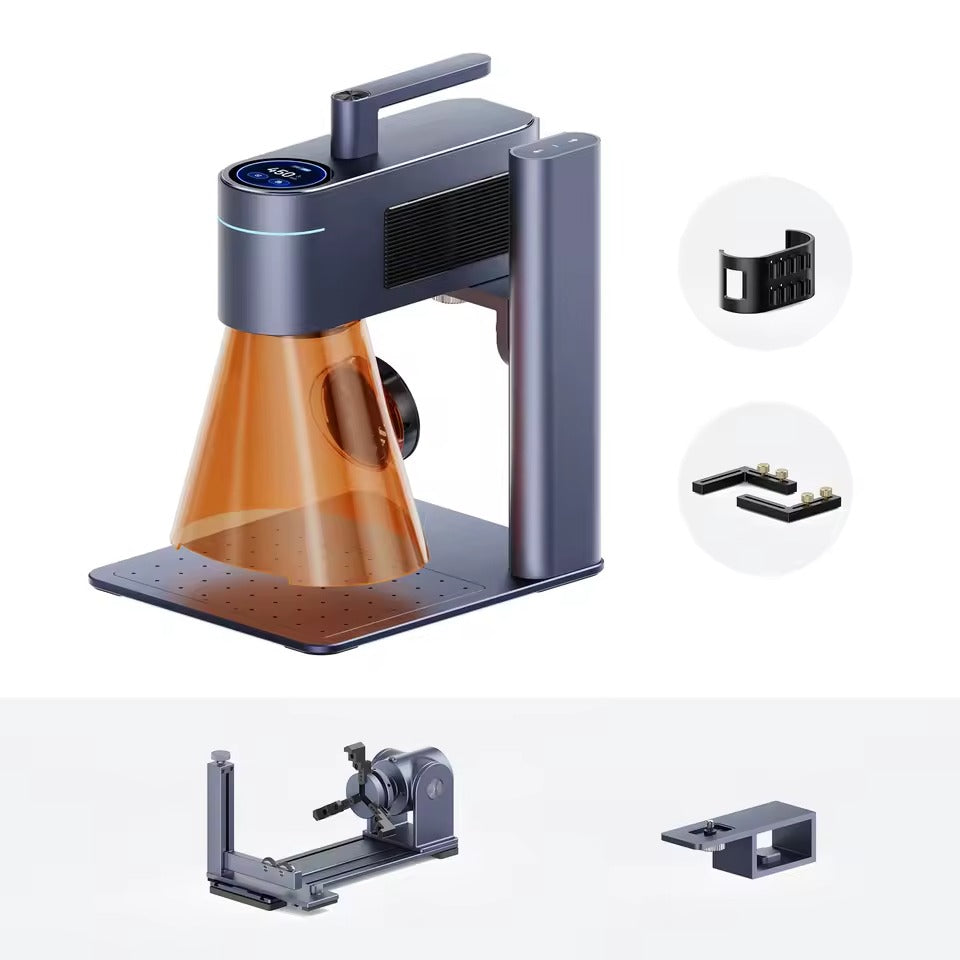 Grabadora Láser Profesional LaserPecker 4 – Diodo + Infrarrojo – Grabado en Casi Todos los Materiales