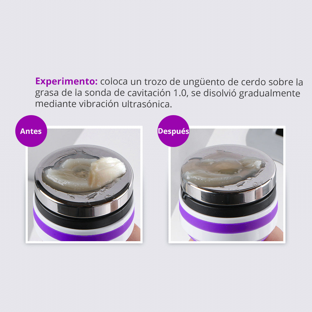 Multifunconal 6 en 1 de Cavitación Ultrasónica 40K, Radiofrecuencia, Vacum y Lipolaser de Alta Precisión
