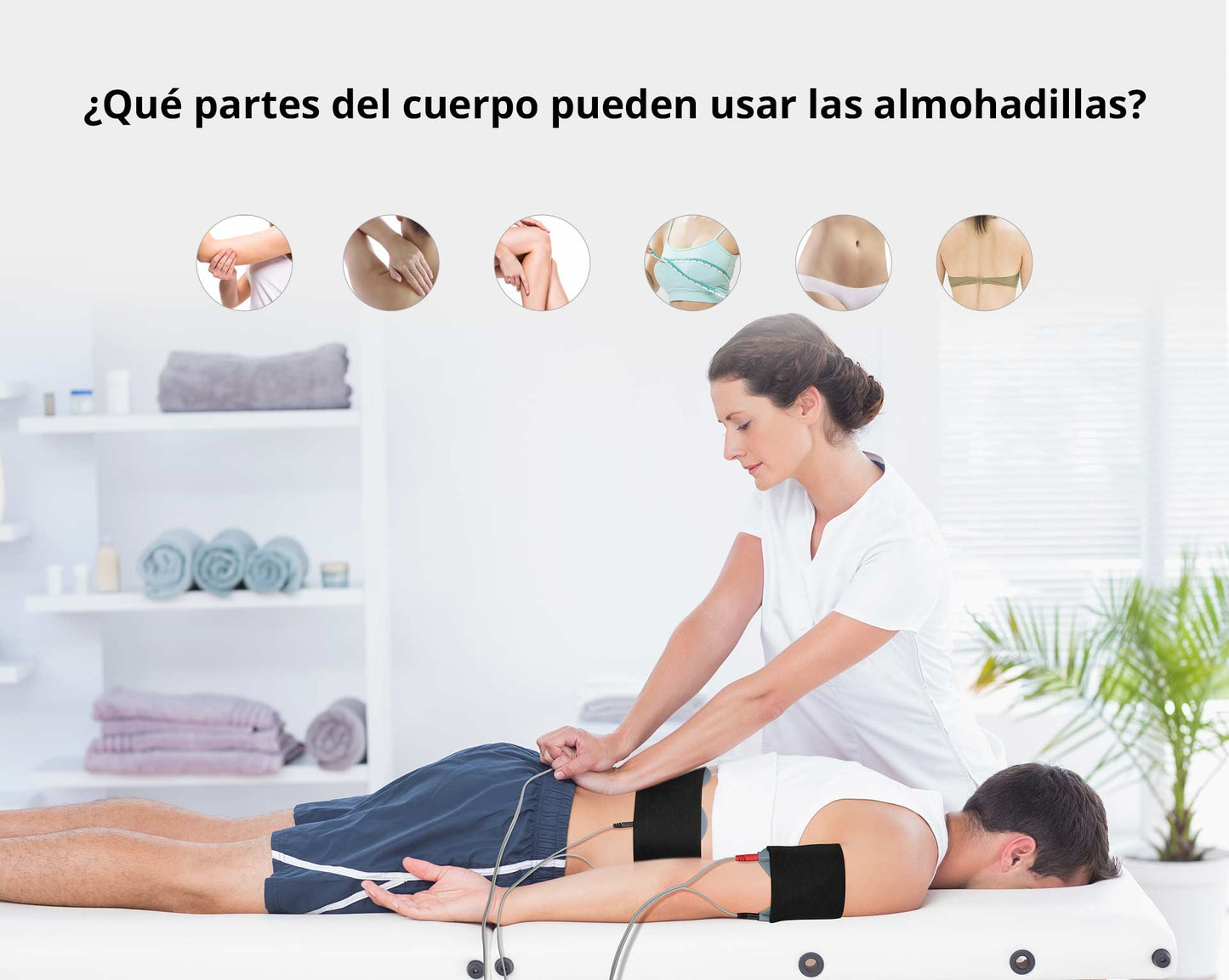 Máquina EMS Microcorriente Modelado Corporal, Adelgazamiento, Tonificación de Abdomen, Glúteos, Brazos, Piernas y Senos