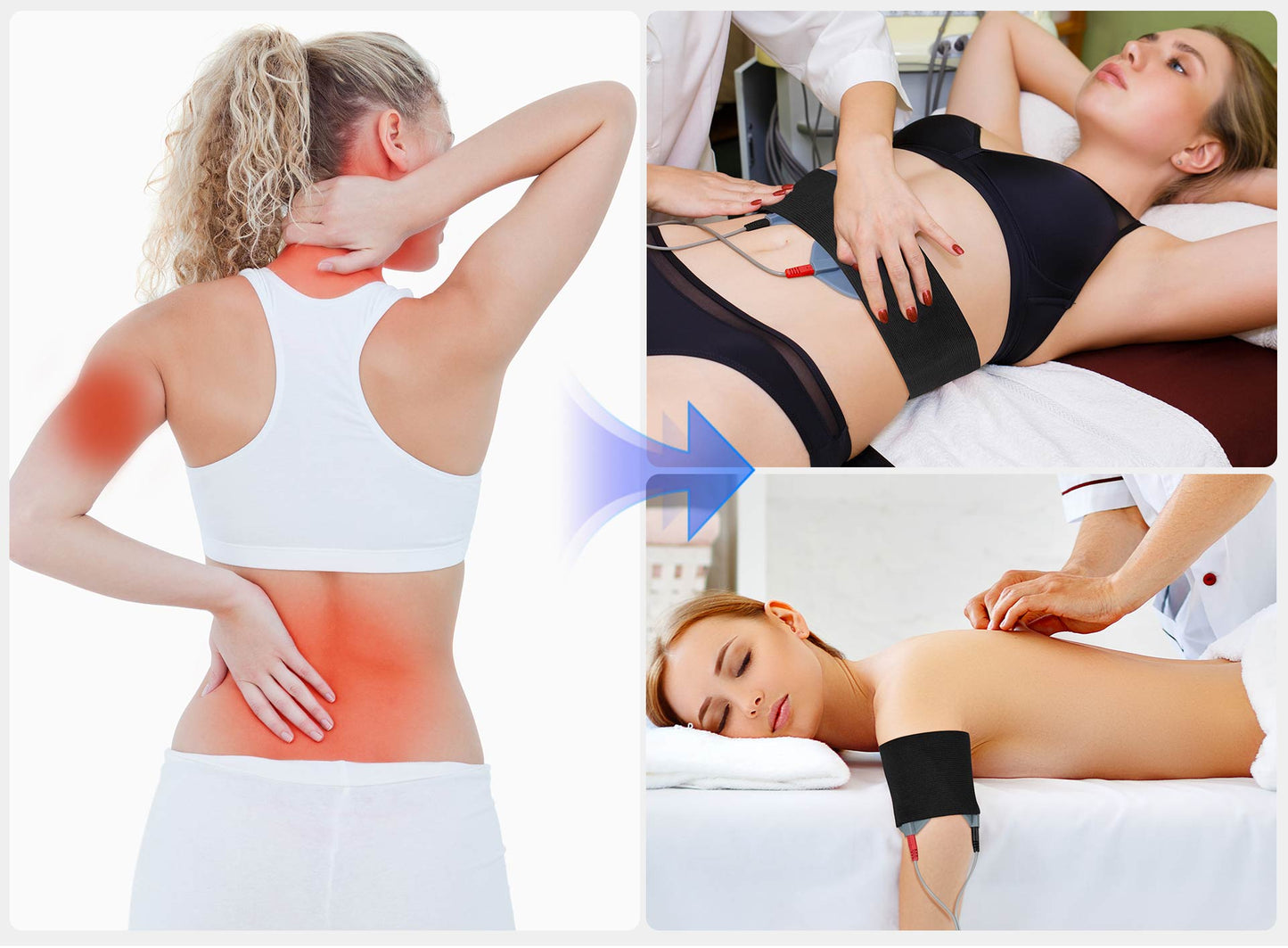 Máquina EMS Microcorriente Modelado Corporal, Adelgazamiento, Tonificación de Abdomen, Glúteos, Brazos, Piernas y Senos