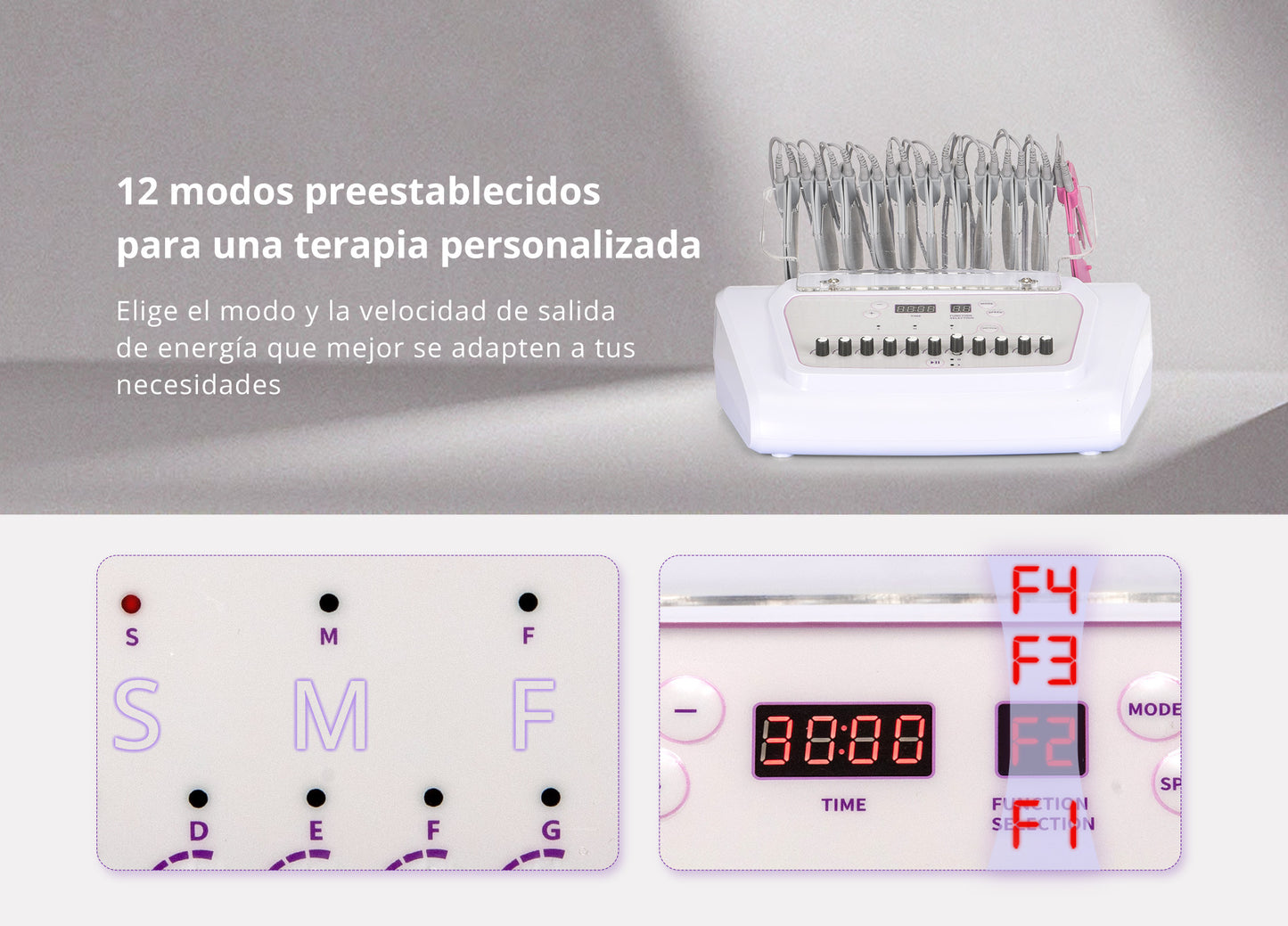 Máquina EMS Microcorriente con Vacumterapia Aumento de Busto, Glúteos, Reafirmante Facial y Corporal, Masaje Reductor y Desintoxicación