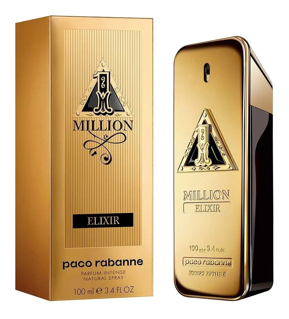 Rabanne 1 Million Perfume Rabane 1 Million Elixir Parfum Intense 100 ml masculino Intense Hombre Parfum Spray