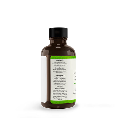 Aceite Esencial 100% Puro de Orégano grado Alimenticio, Terapéutico 120 Ml