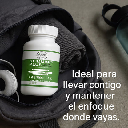 Herbal Bypass Cápsulas Slimming Plus Adelgazantes Naturales 30 Servicios