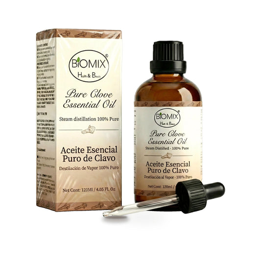 Aceite Esencial 100% Puro de Clavo comestible, grado Cosmético, Alimenticio y de