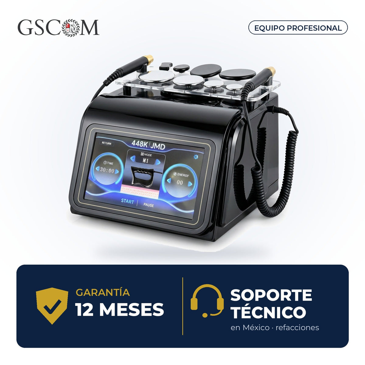 Garantía y soporte técnico GSCOM — 12 meses
