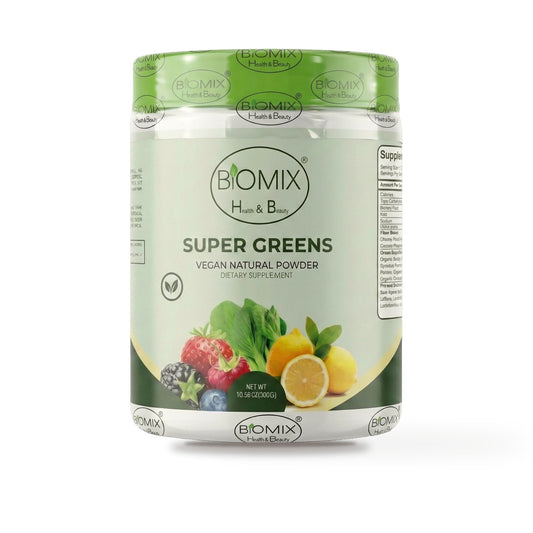 Super Greens Polvo Superfoods con Probióticos, Antioxidantes, Fibras y Enzimas p
