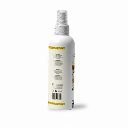 Spray Aclarante  Vegano para Cabello con Manzanilla, Limón, Argán, Q1O, Ceramida, Colágeno vegetal 240 Ml