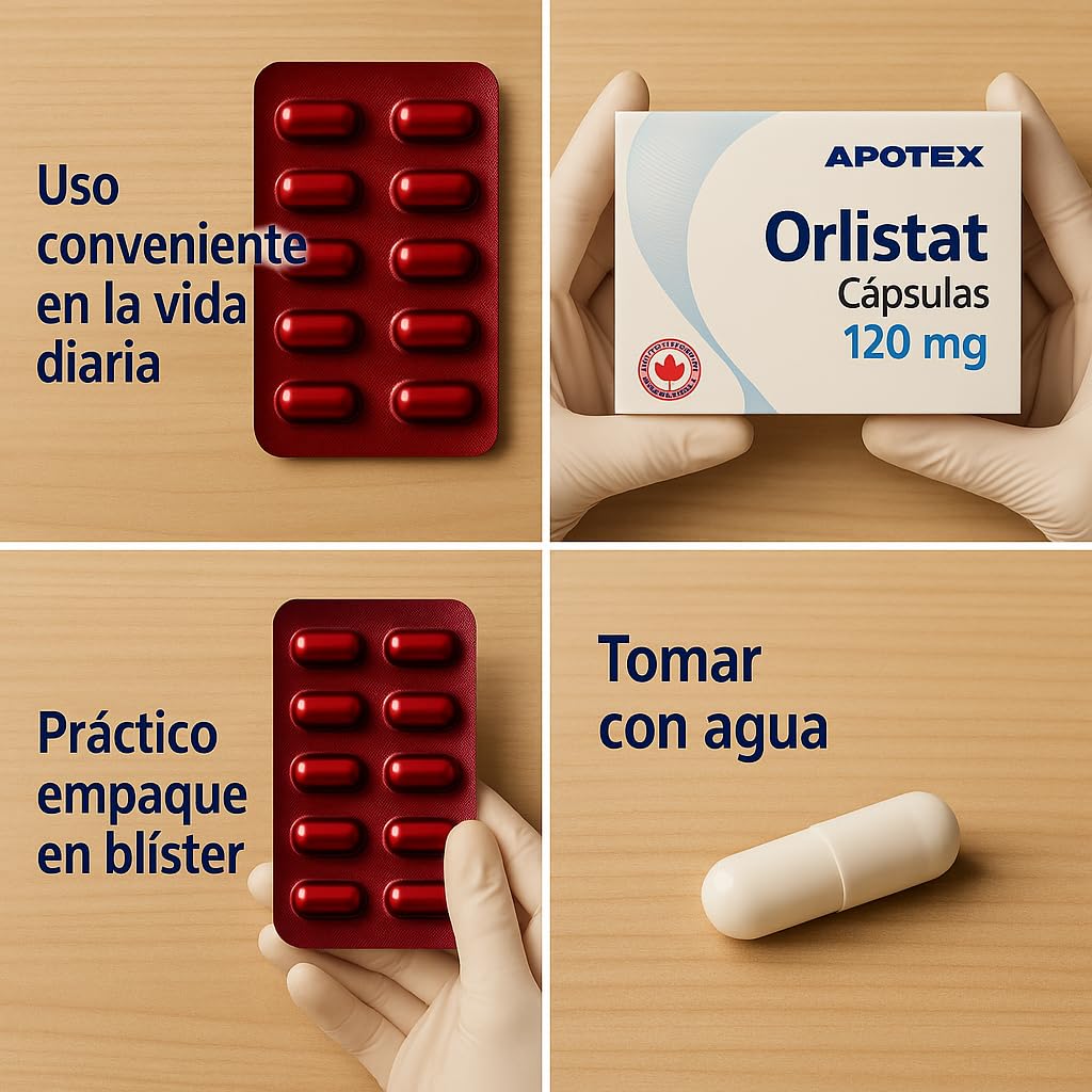 Orlistat 120 Mg Caja Con 42 Cápsulas