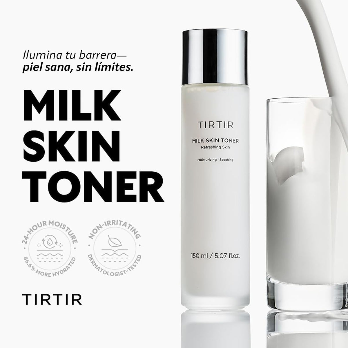 TIRTIR Milk Skin Rice Toner 150 ml