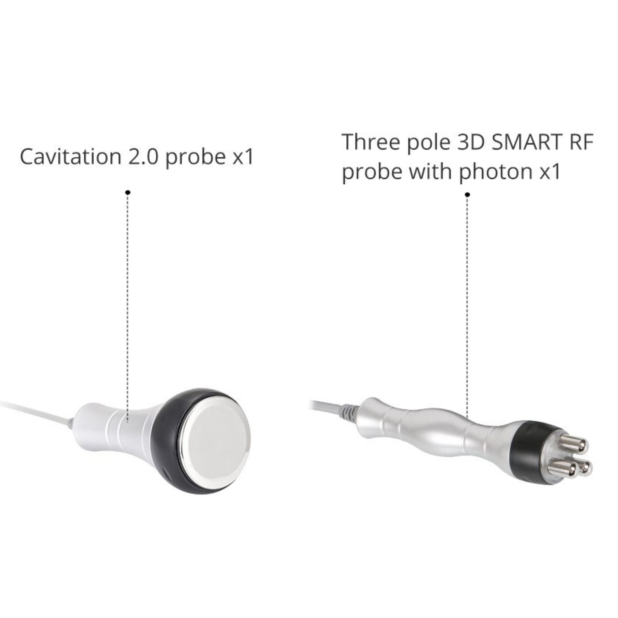 Equipo Multifuncional de Radiofrecuencia Inteligente 6 en 1 con cavitación avanzada 2.0 - 40K, ventosas, vacumterapia