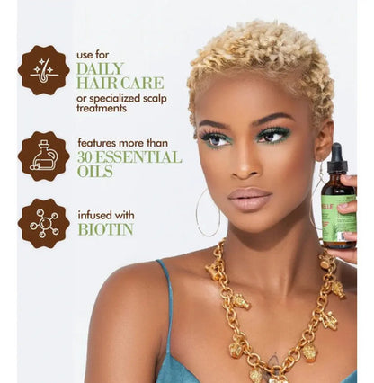Aceite Capilar Fortalecedor Romero Cabello 59ml Mielle