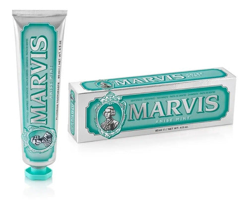 Pasta De Dientes Marvis Anise Mint 85ml - La Mejor Del Mundo