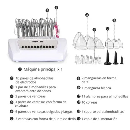 Equipo EMS + Vacuoterapia — Tonificación y Drenaje
