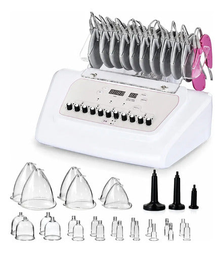 GSCOM EMS 10 Pads Copas Vacio Realce Gluteos y Busto