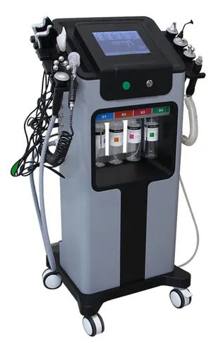 Máquina Facial 10 en 1 Pro — Hidrodermoabrasión, Ultrasonido y RF