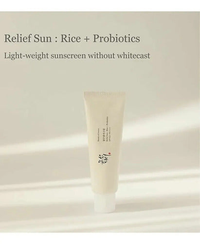 Beauty of Joseon Relief Sun Rice + Probiotics SPF50+ PA++++ 50ml — Protector Solar Coreano