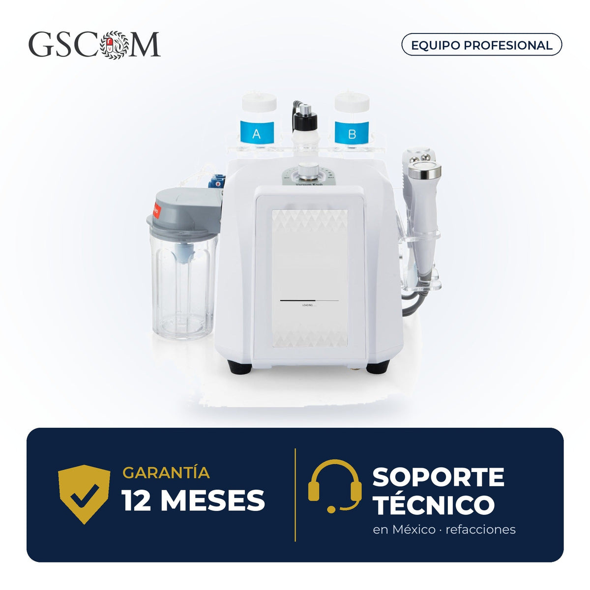 Garantía y soporte técnico GSCOM — 12 meses