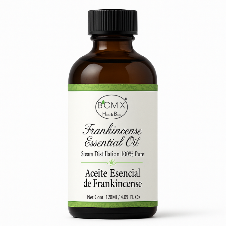 Aceite Esencial 100% Puro de Frankincense 120 ml Grado terapéutico (Boswellia carterii)