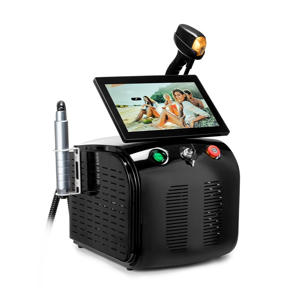 Láser Pico 2 en 1 — Picosegundos + Diodo para Tatuajes, Depilación y Manchas — GSCOM