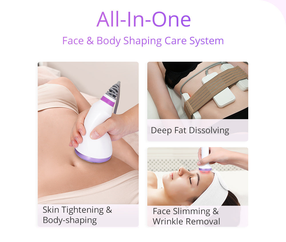 Cavitación 30K S Shape 5 en 1 Profesional — GSCOM
