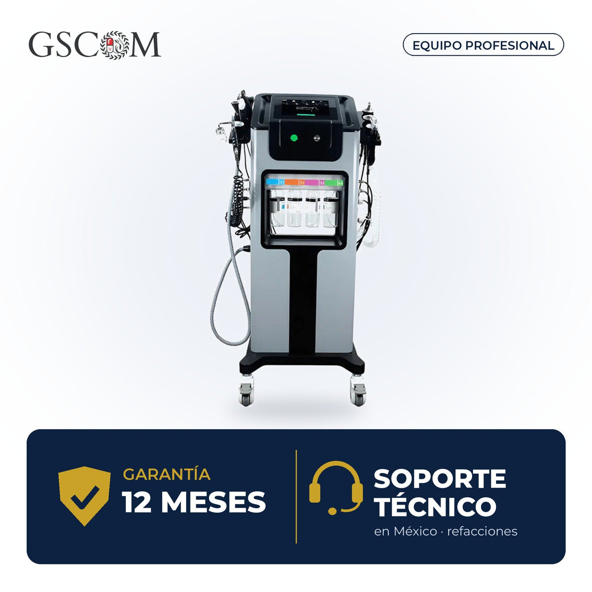 Garantía y soporte técnico GSCOM — 12 meses