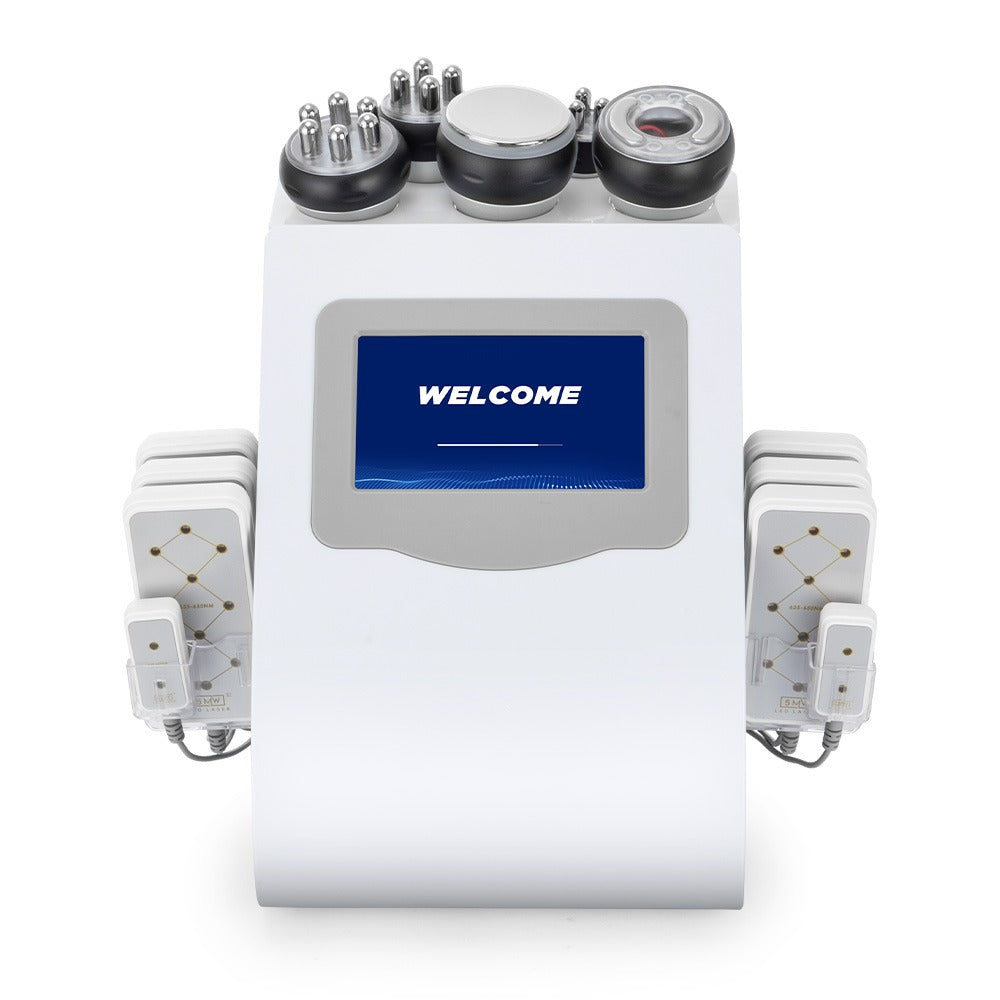 Cavitador 6 en 1 40K con Radiofrecuencia, Vacuum y Lipoláser — GSCOM
