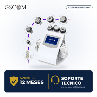 Garantía y soporte técnico GSCOM — 12 meses