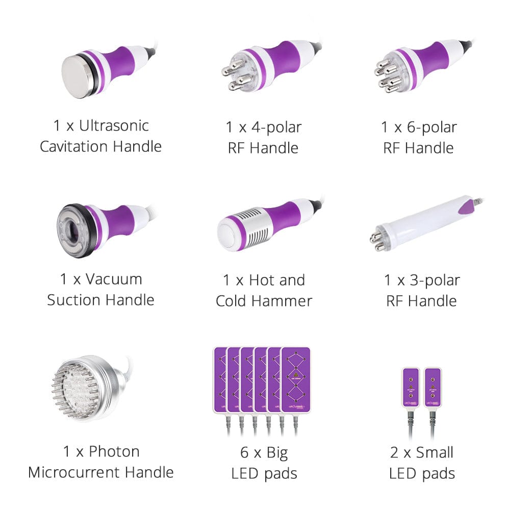 Cavitador 9 en 1 40K con Radiofrecuencia y Vacuum — GSCOM