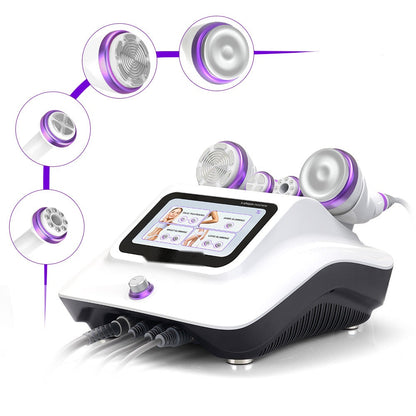 Radiofrecuencia 4 en 1 Cavitación 30K Ultra Pro, Vacuum, EMS y Electroporador Facial-Corporal — Cavitación 30K, RF y Vacuum | GSCOM