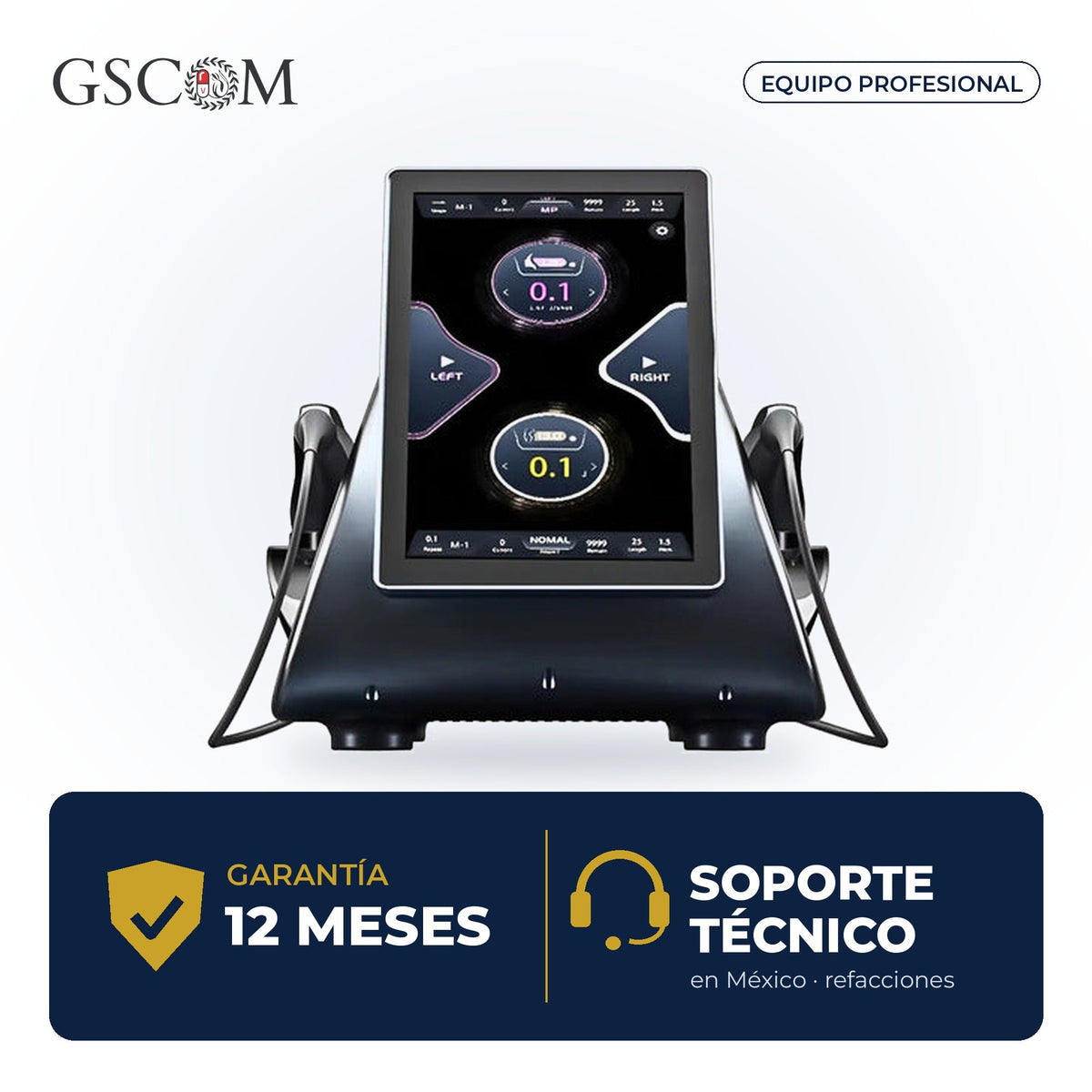 Garantía y soporte técnico GSCOM — 12 meses