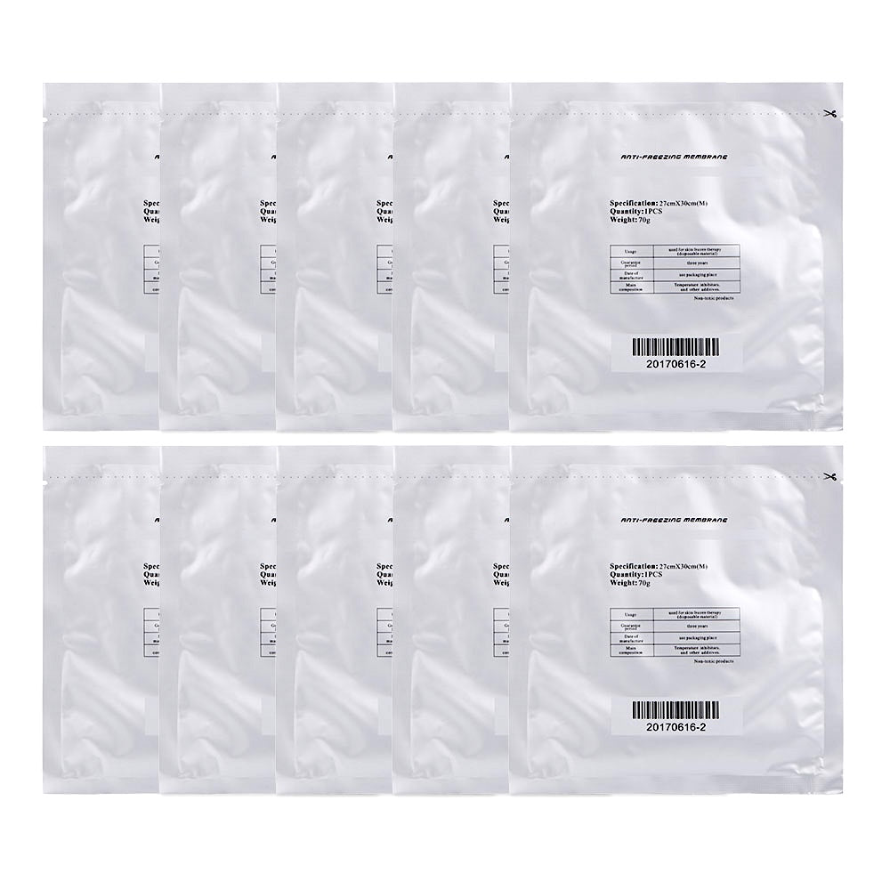 10 Membranas Anticongelante Profesional para Criolipólisis – Protección Avanzada de la Piel, Hidratación y Seguridad Total