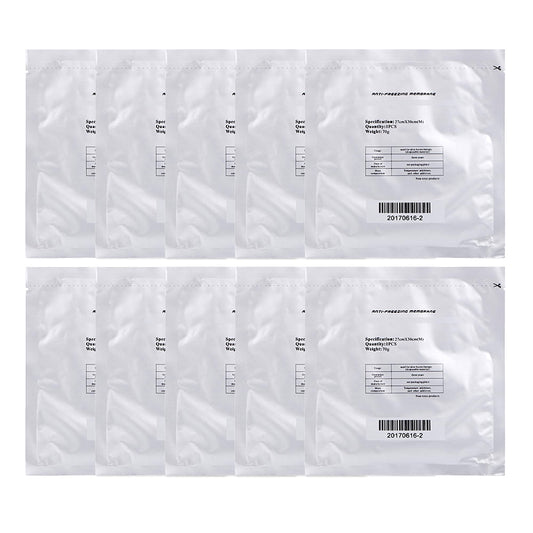 10 Membranas Anticongelante Profesional para Criolipólisis – Protección Avanzada de la Piel, Hidratación y Seguridad Total