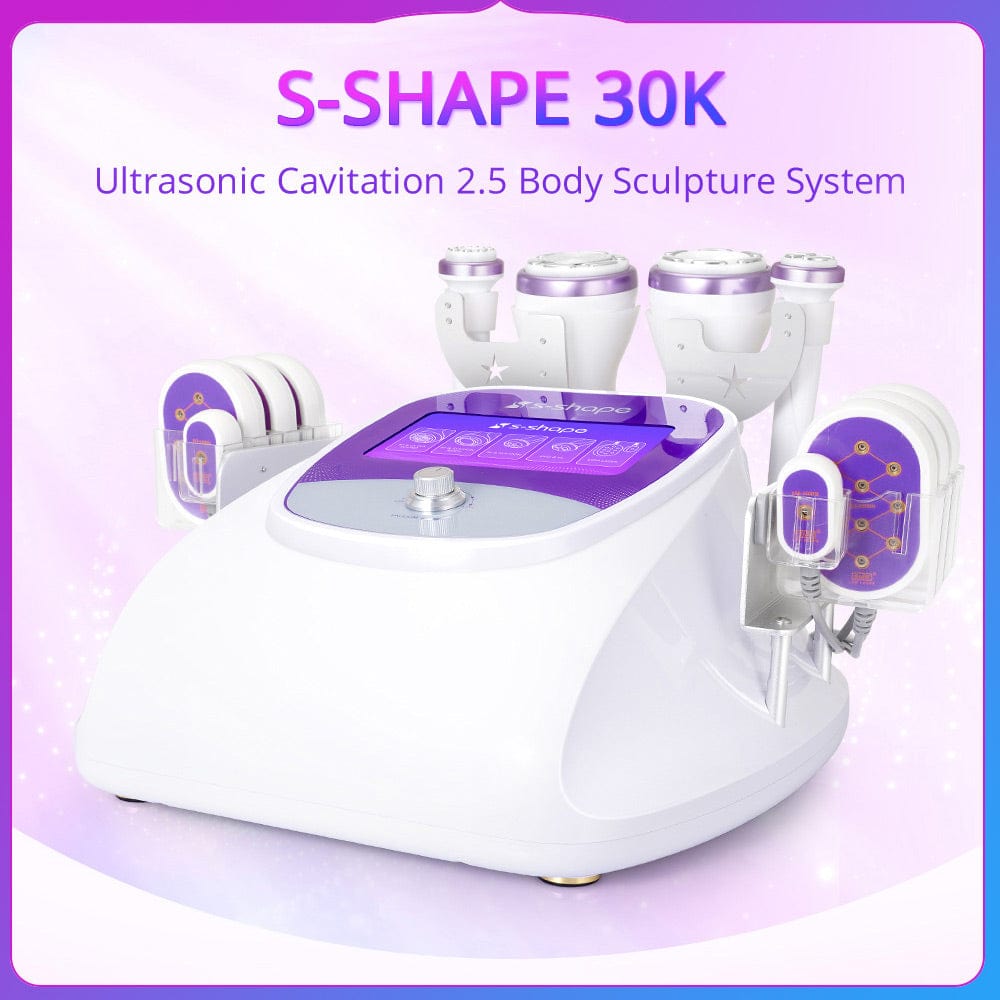 S Shape Ultrasonido + RF + 30K + EL — Lifting Corporal Profesional — GSCOM
