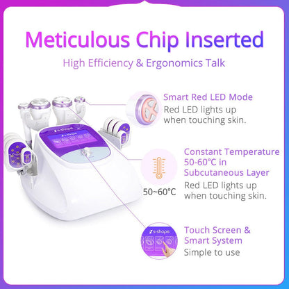 S Shape Ultrasonido + RF + 30K + EL — Lifting Corporal Profesional — GSCOM