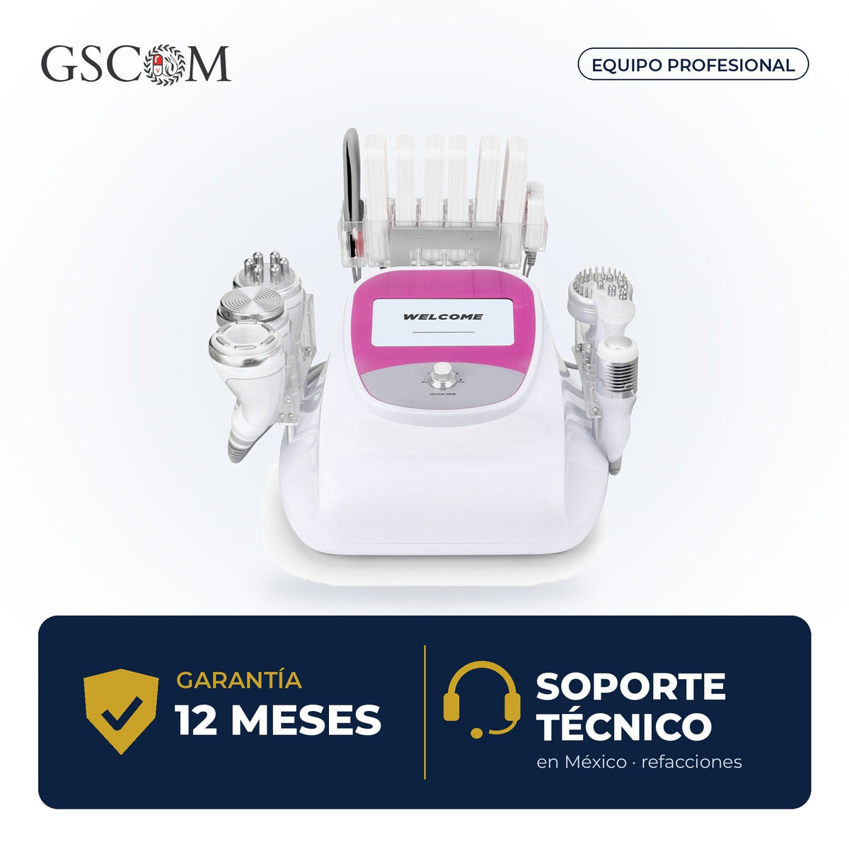 Garantía y soporte técnico GSCOM — 12 meses
