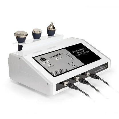 Ultrasonido Facial Profesional 1 MHz Cosmético 3 Cabezales —