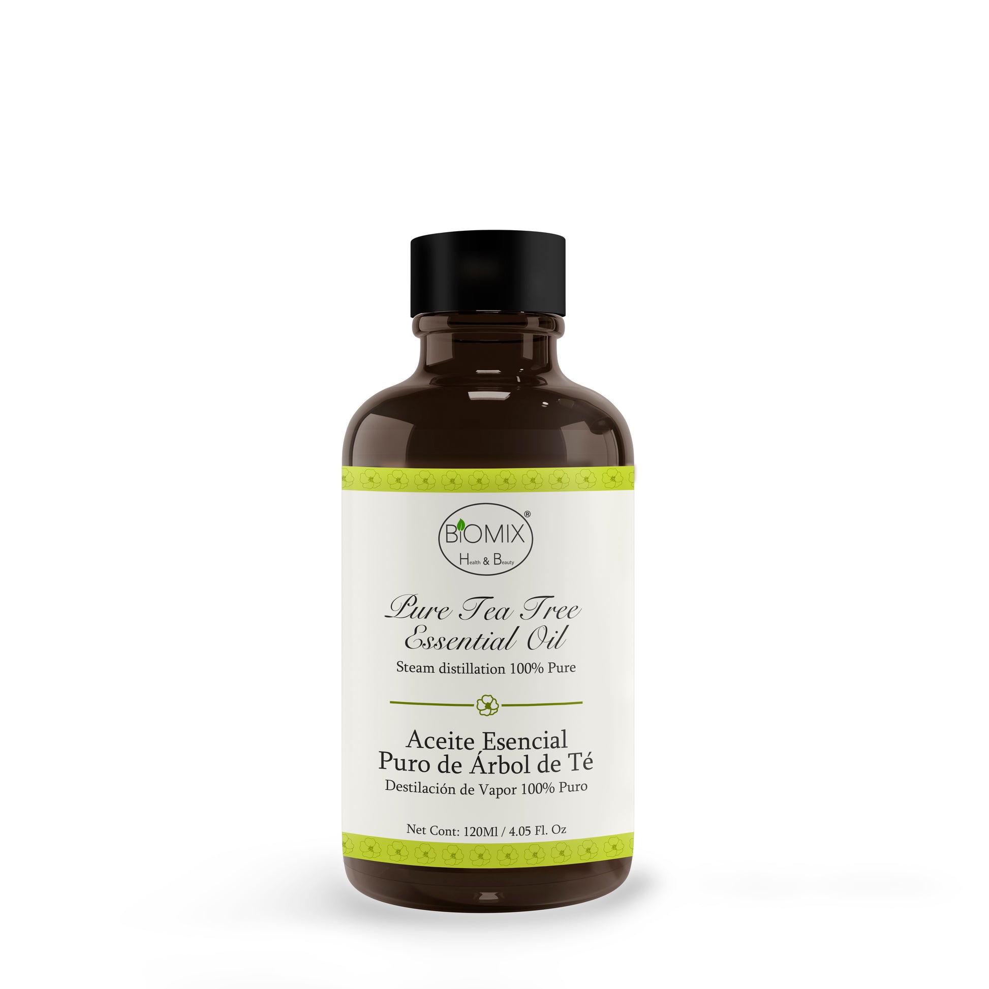 Aceite Esencial de Árbol de Té 100% Puro Grado Cosmético - Terapéutico Tea Tree Premium 120 Ml