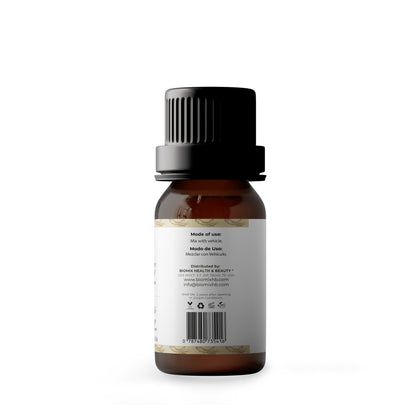 Aceite Esencial de Raíz de Ginseng Grado Alimenticio – Terapéutico 100% Puro , Elixir comestible Exclusivo y Selecto 5 Ml