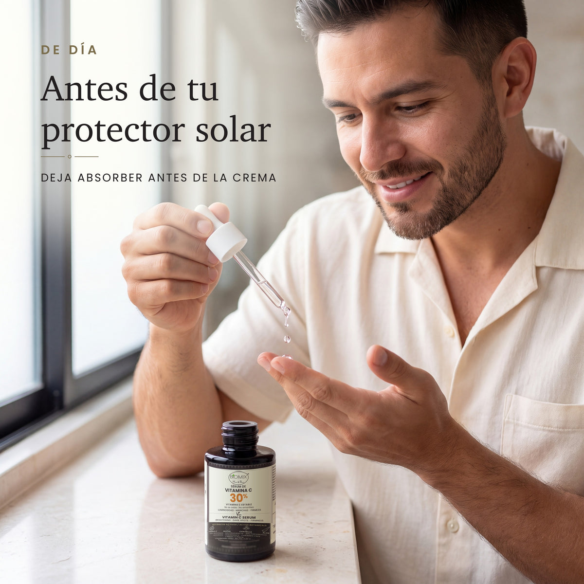 De día, antes de tu protector solar