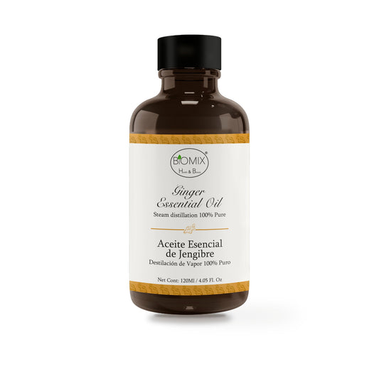 Aceite Esencial de Jengibre comestible 100% Puro – Grado Cosmético, Alimenticio 